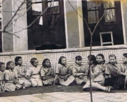 Gathering of Polish Cub Scouts in Isfahan, Iran, 1944; source: from the collection of Wiesław Stypuła Gathering of Polish Cub Scouts in Isfahan, Iran, 1944; source: from the collection of Wiesław Stypuła