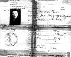 Polish passport issued by the Polish Legation in Iran for Józef Ezman evacuated from the Soviet Union, Tehran, March 17, 1943; source: Circle of Poles from India Polish passport issued by the Polish Legation in Iran for Józef Ezman evacuated from the Soviet Union, Tehran, March 17, 1943; source: Circle of Poles from India