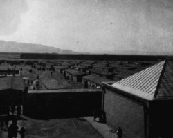 Buildings in the camp for Polish refugees in Tehran, Iran; source: Poles from India Association Buildings in the camp for Polish refugees in Tehran, Iran; source: Poles from India Association