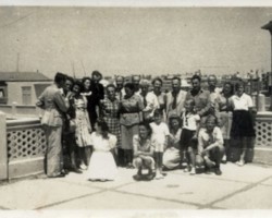 Polish refugees in the city of Karachi; source: Poles from India Association Polish refugees in the city of Karachi; source: Poles from India Association