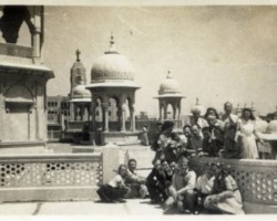 Polish refugees in the city of Karachi; source: Poles from India Association Polish refugees in the city of Karachi; source: Poles from India Association