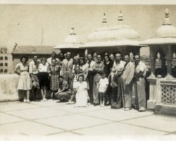 Polish refugees in the city of Karachi; source: Poles from India Association Polish refugees in the city of Karachi; source: Poles from India Association