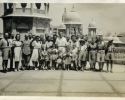 Polish refugees in the city of Karachi; source: Poles from India Association Polish refugees in the city of Karachi; source: Poles from India Association