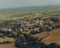 Panorama of the village of Balachadi, India; source: from the collection of Wiesław Stypuła Panorama of the village of Balachadi, India; source: from the collection of Wiesław Stypuła