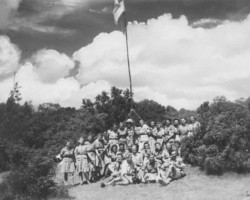 Scoutmaster course in Panhala, 1944; source: Poles from India Association Scoutmaster course in Panhala, 1944; source: Poles from India Association