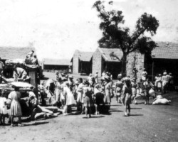 Scouts from Valivade leaving for camp; source: Poles from India Association Scouts from Valivade leaving for camp; source: Poles from India Association