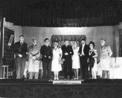 The play "Sublokatorka" performed by the actors of the housing estate, Valivade, 1946; source: Poles from India Association The play "Sublokatorka" performed by the actors of the housing estate, Valivade, 1946; source: Poles from India Association