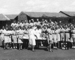 Completion of the cookery course for scouts from Valivade, Chandoli, 1946; source: Poles from India Association Completion of the cookery course for scouts from Valivade, Chandoli, 1946; source: Poles from India Association
