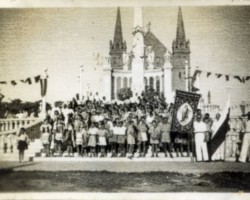 Polish refugees in the city of Karachi; source: Poles from India Association Polish refugees in the city of Karachi; source: Poles from India Association