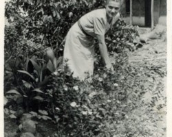 A resident of the Polish refugee settlement in Valivade; source: Poles from India Association A resident of the Polish refugee settlement in Valivade; source: Poles from India Association