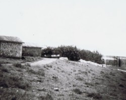 The road to the school in the settlement, on the right a water tank, Balachadi; source: from the collection of Wiesław Stypuła The road to the school in the settlement, on the right a water tank, Balachadi; source: from the collection of Wiesław Stypuła