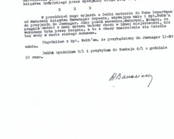 Letter from the Polish Consul General in Bombay – Eugeniusz Banasiński to the head of the Ministry of Labor and Social Welfare of the Polish government in London, reporting on the state of preparations for accepting in India further Polish refugees from the USSR (residing in Iran) and the establishment of the Malir camp for them near Karachi (page six), Bombay, 9 January 1943; source: from the collection of Wiesław Stypuła Letter from the Polish Consul General in Bombay – Eugeniusz Banasiński to the head of the Ministry of Labor and Social Welfare of the Polish government in London, reporting on the state of preparations for accepting in India further Polish refugees from the USSR (residing in Iran) and the establishment of the Malir camp for them near Karachi (page six), Bombay, 9 January 1943; source: from the collection of Wiesław Stypuła