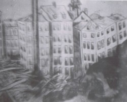 Models for scenes from the spectacle "Cinderella" directed by Janina Dobrostańska, Balachadi, 1945; source: from the collection of Wiesław Stypuła Models for scenes from the spectacle "Cinderella" directed by Janina Dobrostańska, Balachadi, 1945; source: from the collection of Wiesław Stypuła