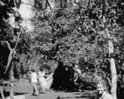 The gate to the scout camp established during the field trip, Chandoli, 1946; source: Poles from India Association The gate to the scout camp established during the field trip, Chandoli, 1946; source: Poles from India Association