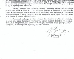 Report by the Vice-Consul of the Republic of Poland J. Gruja on the functioning of the Country Club transit camp for Polish refugees near Karachi in the period from October 29, 1942 to November 30, 1942 (page six); source: from the collection of Wiesław Stypuła Report by the Vice-Consul of the Republic of Poland J. Gruja on the functioning of the Country Club transit camp for Polish refugees near Karachi in the period from October 29, 1942 to November 30, 1942 (page six); source: from the collection of Wiesław Stypuła