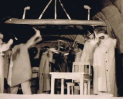 "To Arms" - a staging of "Kordian" prepared by students of the first grade of junior high school, Balachadi, 1946; source: from the collection of Wiesław Stypuła "To Arms" - a staging of "Kordian" prepared by students of the first grade of junior high school, Balachadi, 1946; source: from the collection of Wiesław Stypuła