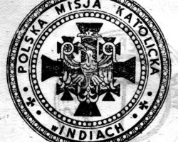The emblem of the Polish Catholic Mission in India; source: Poles from India Circle The emblem of the Polish Catholic Mission in India; source: Poles from India Circle