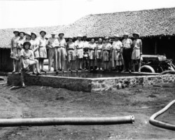 Fire brigade team in Valivade; source: Poles from India Association Fire brigade team in Valivade; source: Poles from India Association
