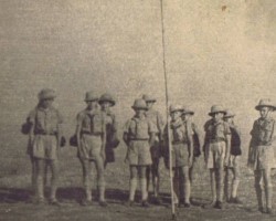 Scout camp from the Valivade estate in Panhali; source: private collection of Jerzy Szczawiński Scout camp from the Valivade estate in Panhali; source: private collection of Jerzy Szczawiński
