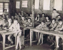 6th grade of Polish children at the Henryk Sienkiewicz School in Valivade; source: private collection of Jerzy Szczawiński 6th grade of Polish children at the Henryk Sienkiewicz School in Valivade; source: private collection of Jerzy Szczawiński