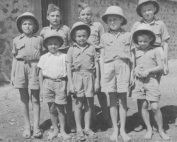 Children in the Balachadi settlement; source: Poles from India Association Children in the Balachadi settlement; source: Poles from India Association