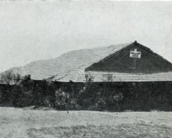 The building of the local secondary school and high school; source: Poles from India Association The building of the local secondary school and high school; source: Poles from India Association