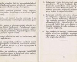 Pages of a refugee booklet issued for Wiesław Stypuła by the Delegation of the Ministry of Labor and Social Welfare in Bombay, April 1, 1944; source: from Wiesław Stypuła's collection Pages of a refugee booklet issued for Wiesław Stypuła by the Delegation of the Ministry of Labor and Social Welfare in Bombay, April 1, 1944; source: from Wiesław Stypuła's collection