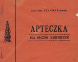 Cover of a publication on pharmaceuticals, published by the Indian Scout Library for Scout camps; source: from the collection of Wiesław Stypuła Cover of a publication on pharmaceuticals, published by the Indian Scout Library for Scout camps; source: from the collection of Wiesław Stypuła