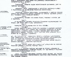 A card from the regulations of the community center in Balachadi; source: from the collection of Wiesław Stypuła A card from the regulations of the community center in Balachadi; source: from the collection of Wiesław Stypuła