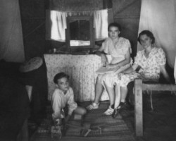 Interior of a bedroom in the residential houses of Polish refugees in Valivade; source: Poles from India Association Interior of a bedroom in the residential houses of Polish refugees in Valivade; source: Poles from India Association
