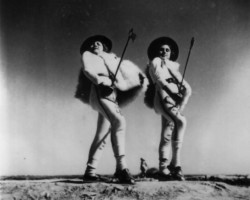 Pupils of the General W. Sikorski Educational Facility (orphanage) performing in Polish highland folk costumes; source: Koło Polaków z Niechciały Pupils of the General W. Sikorski Educational Facility (orphanage) performing in Polish highland folk costumes; source: Koło Polaków z Niechciały