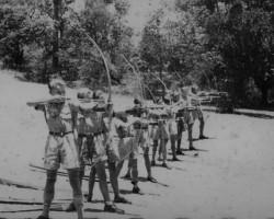 Scouts skills gaining in Valivade; source: Poles from India Association Scouts skills gaining in Valivade; source: Poles from India Association