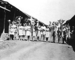 Scoutmasters (in the center Zdzisław Peszkowski) and scoutmasters in Valivade; source: Poles from India Association Scoutmasters (in the center Zdzisław Peszkowski) and scoutmasters in Valivade; source: Poles from India Association
