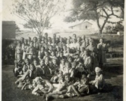 Young Polish refugees from the Soviet Union to India, organized into scout teams and troops in camps near Karachi; source: Poles from India Association Young Polish refugees from the Soviet Union to India, organized into scout teams and troops in camps near Karachi; source: Poles from India Association