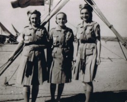 Polish Girl Scouts in the Country Club camp; source: from the collection of Wiesław Stypuła Polish Girl Scouts in the Country Club camp; source: from the collection of Wiesław Stypuła