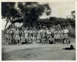 Young Polish refugees from the Soviet Union to India, organized into scout teams and troops in camps near Karachi; source: Poles from India Association Young Polish refugees from the Soviet Union to India, organized into scout teams and troops in camps near Karachi; source: Poles from India Association