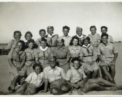 Young Polish refugees from the Soviet Union to India, organized into scout teams and troops in camps near Karachi; source: Poles from India Association Young Polish refugees from the Soviet Union to India, organized into scout teams and troops in camps near Karachi; source: Poles from India Association