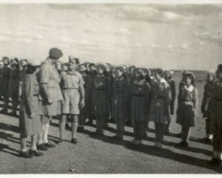 Polish scouts in a temporary refugee camp near Karachi; source: Polish Scouts Association from India Polish scouts in a temporary refugee camp near Karachi; source: Polish Scouts Association from India